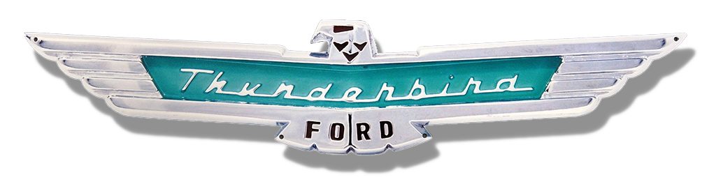 Ford Thunderbird logo with wings